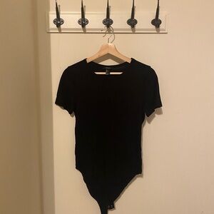 Forever 21 Black Bodysuit Top